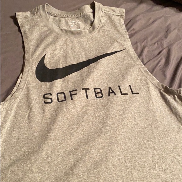 nike softball tank